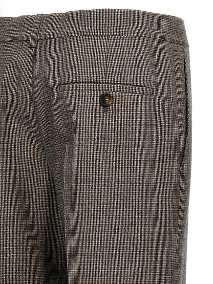 Houndstooth foot pants Pants