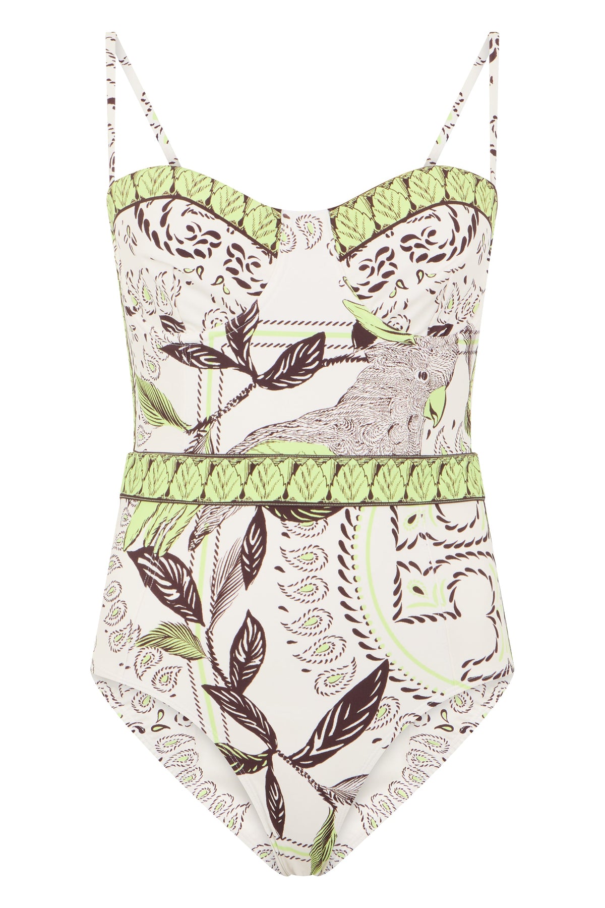One-piece swimsuit with print RTW