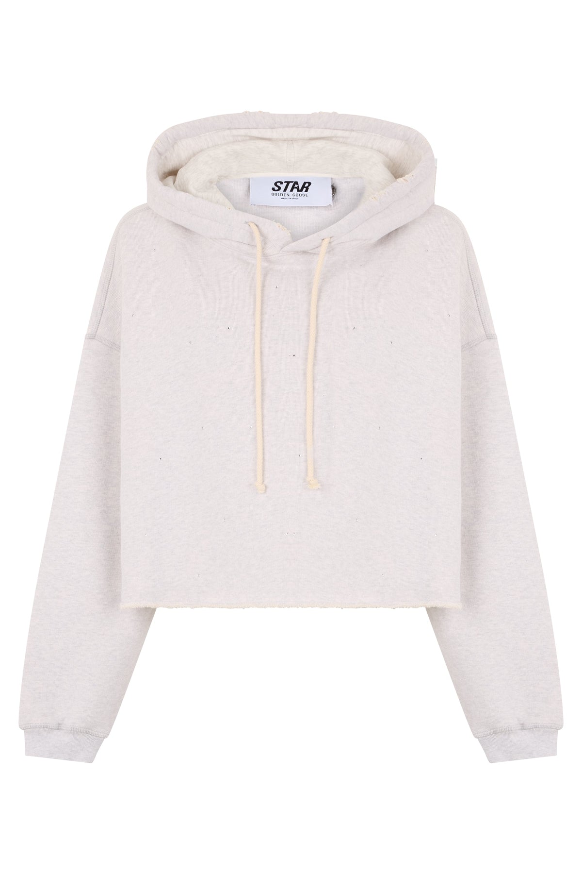 Golden Goose Cropped hoodie in cotton