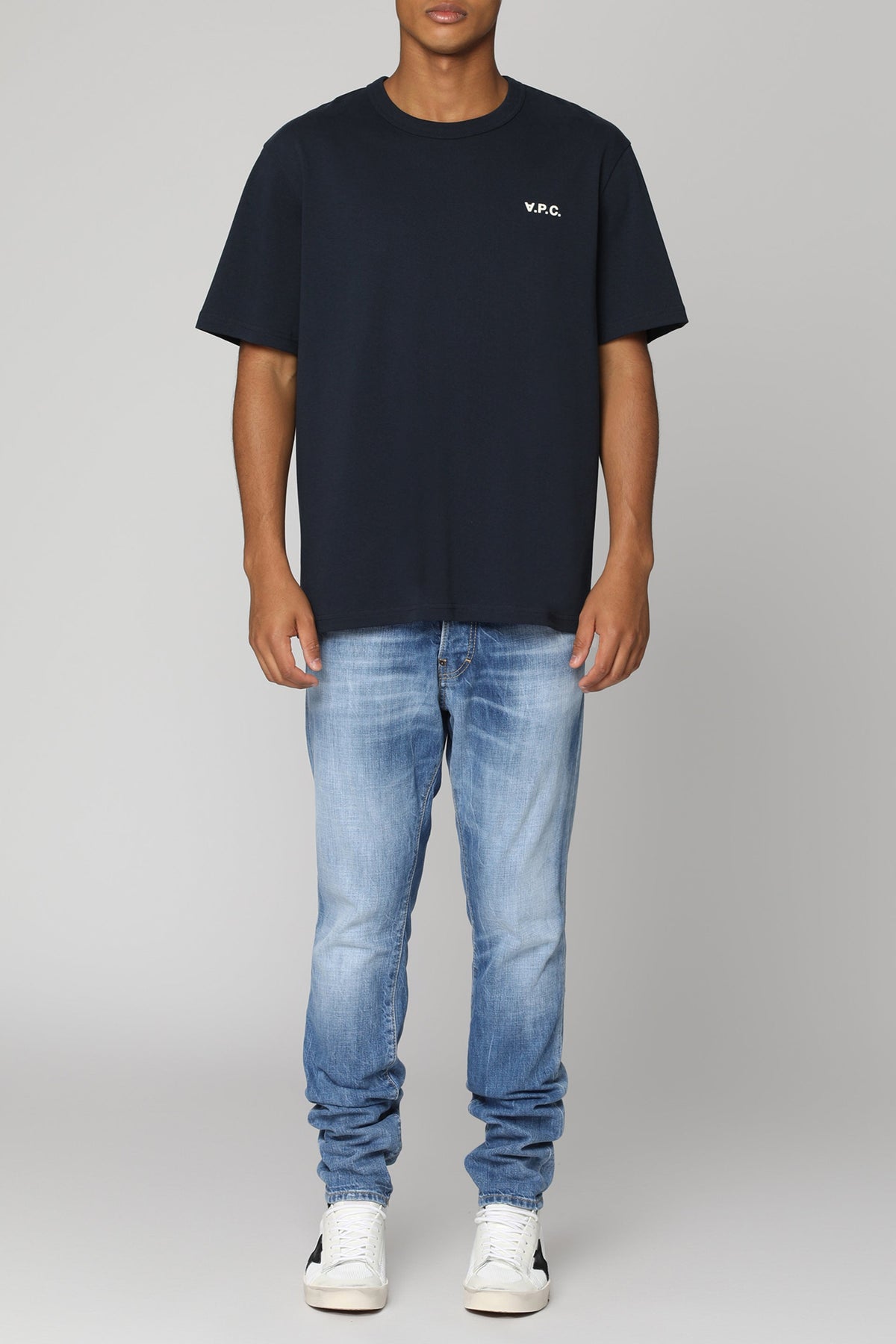 Cotton crew-neck T-shirt RTW