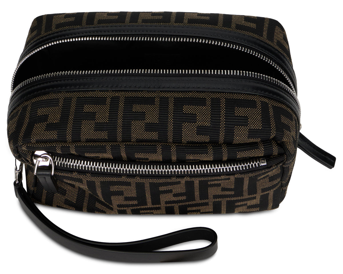 Beauty case double zip small RTW