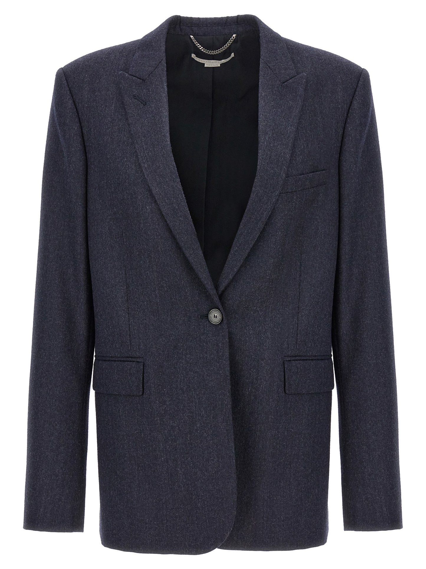 Single-breasted wool blazer Blazer and Suits