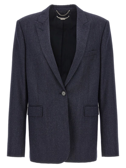 Single-breasted wool blazer Blazer and Suits