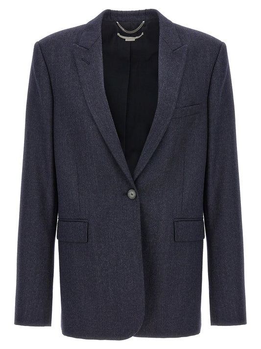 Single-breasted wool blazer Blazer and Suits