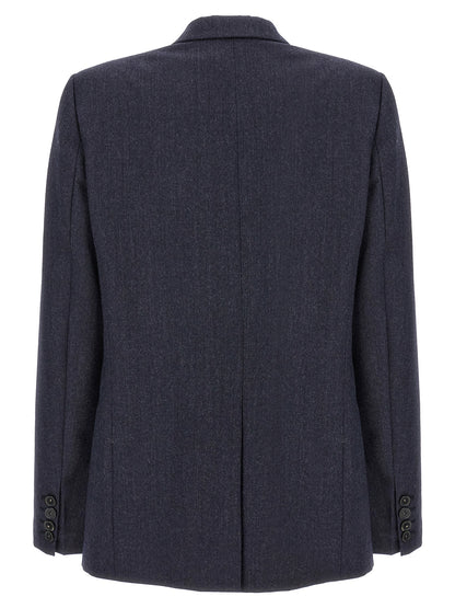 Single-breasted wool blazer Blazer and Suits