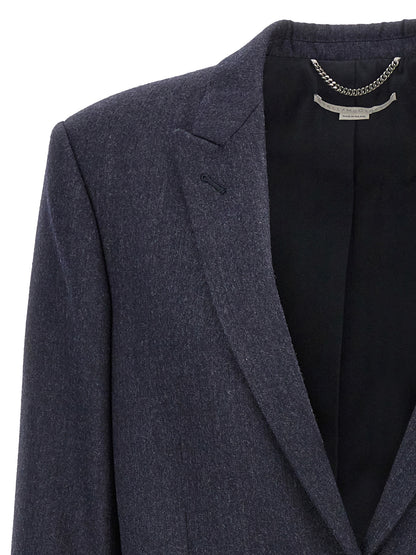 Single-breasted wool blazer Blazer and Suits