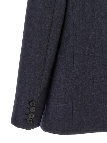 Single-breasted wool blazer Blazer and Suits