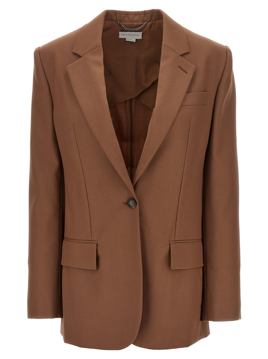 Single-breasted wool blazer Blazer, suits