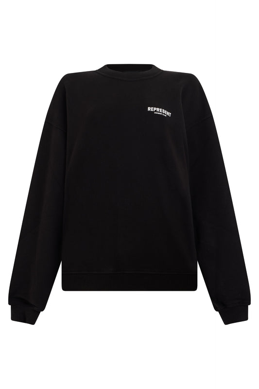 Crew neck sweatshirt in cotton RTW