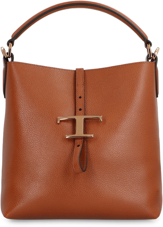 T Timeless leather bucket bag BAGS