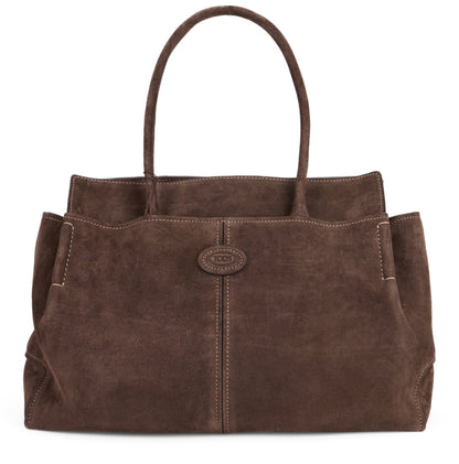 Shopping Bag M in suede BAGS