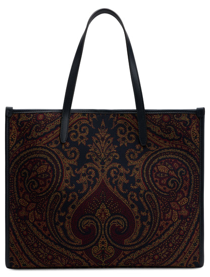 Tote bag with paisley pattern BAGS