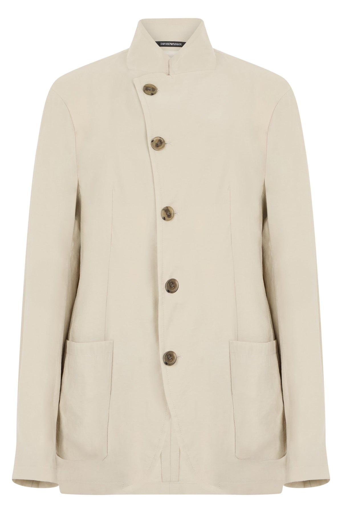 Jacket with asymmetric closure RTW