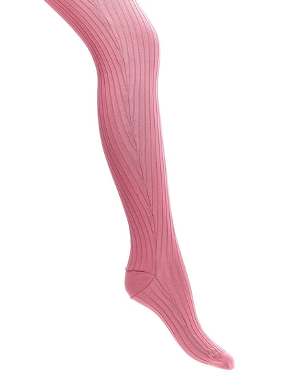 Ribbed tights Socks