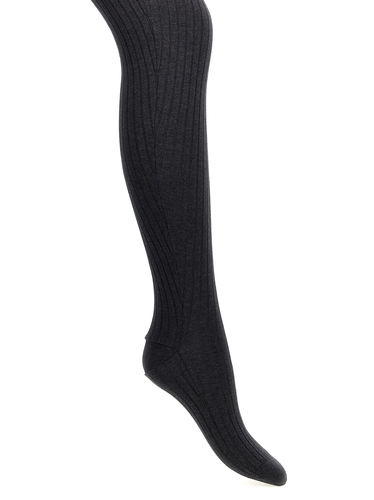 Ribbed tights Socks