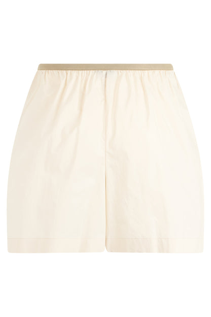 Shorts in cotton-silk blend fabric RTW