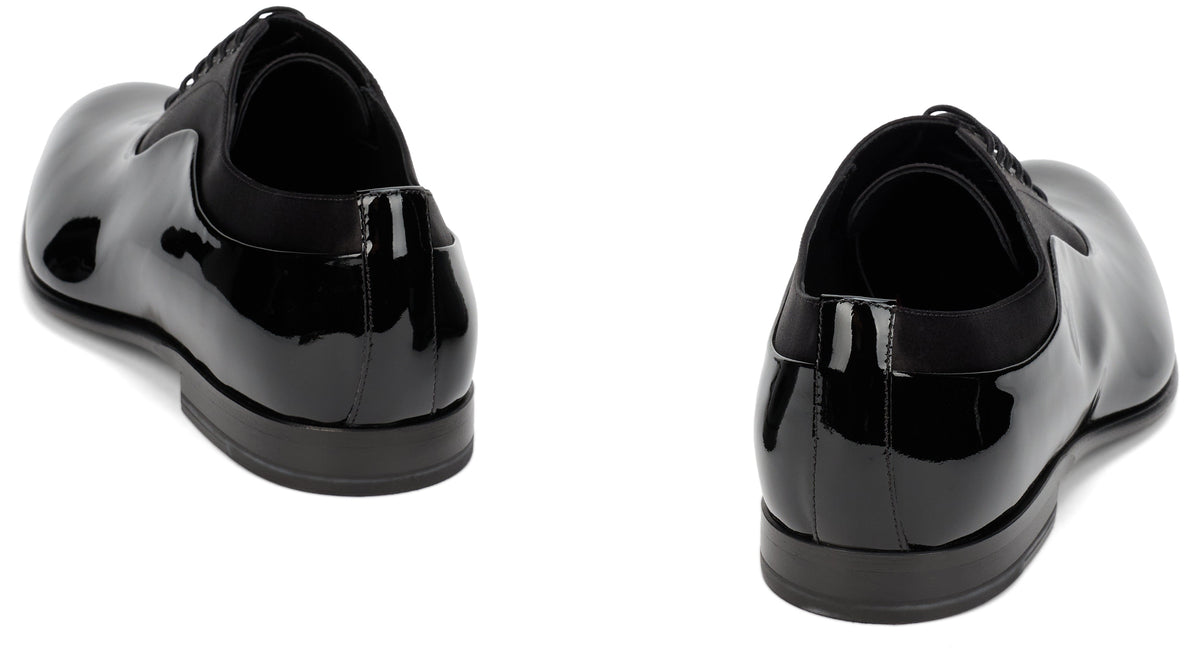 Shiny leather shoes SHOES