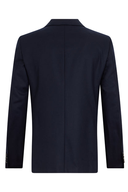 Single breasted jacket in a wool and silk blend RTW