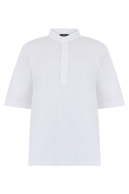 Cotton polo with short sleeves RTW