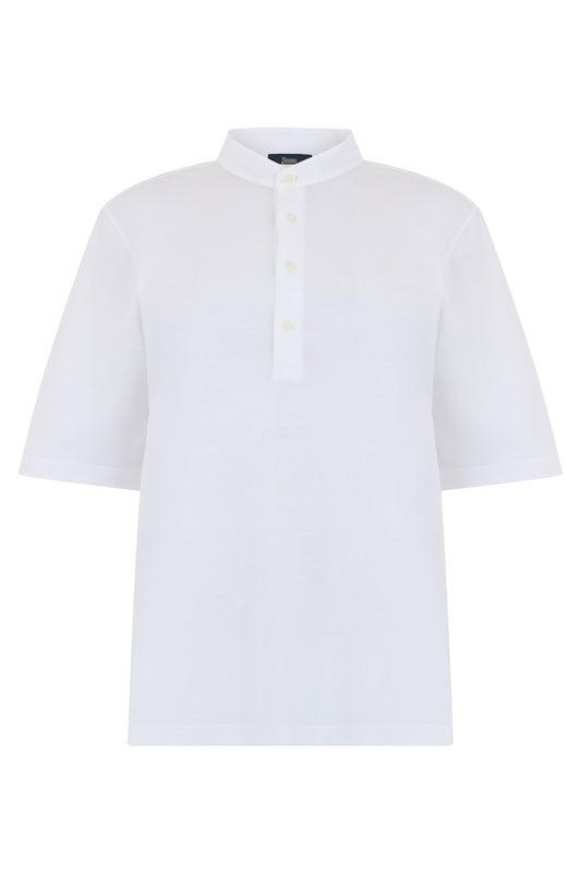 Cotton polo with short sleeves RTW