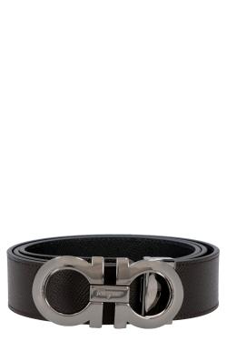 FERRAGAMO Gancini reversible leather belt