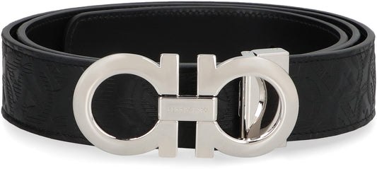 FERRAGAMO Gancini Reversible leather belt