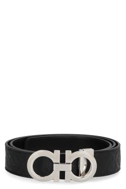 FERRAGAMO Gancini Reversible leather belt