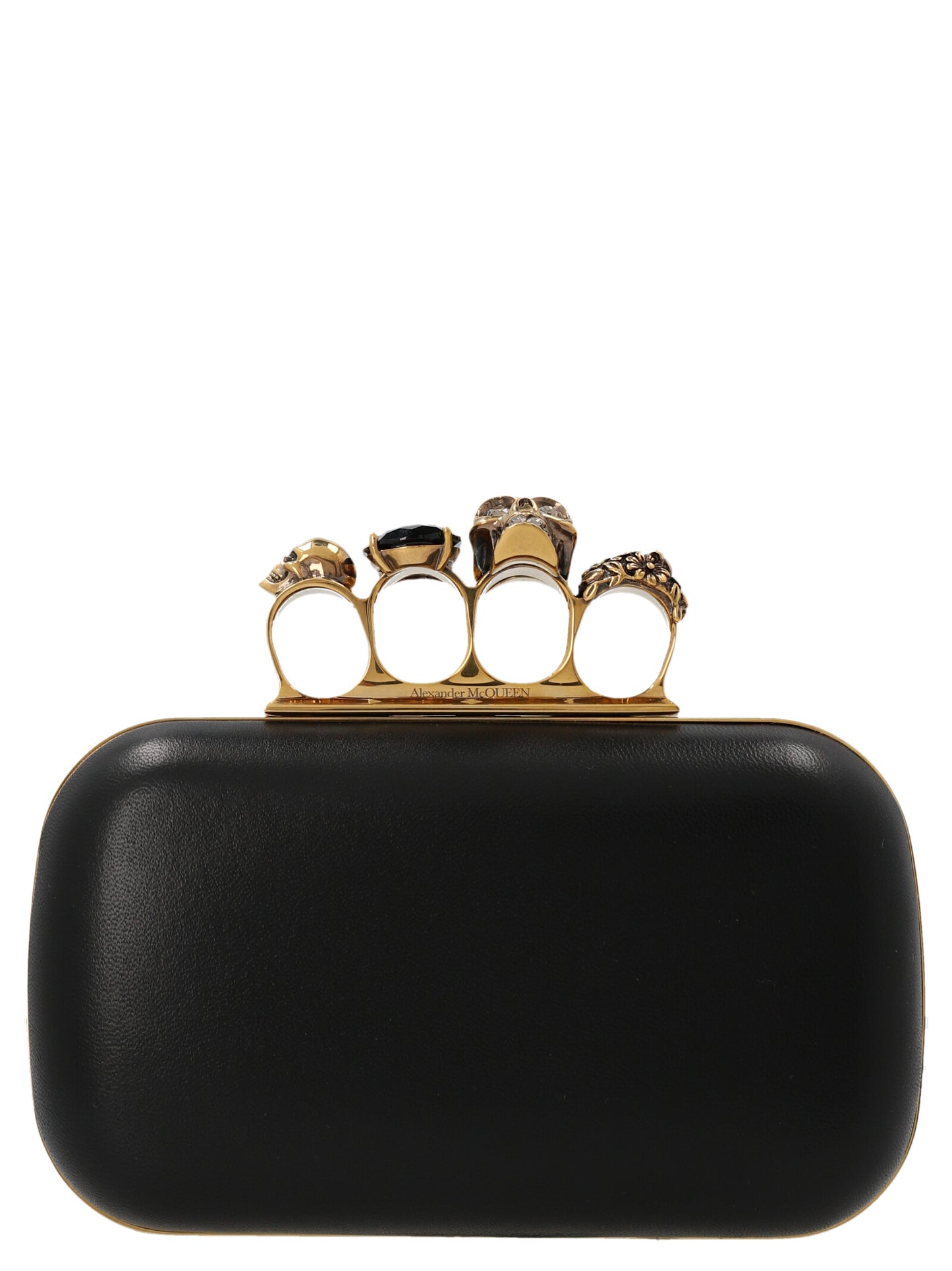 'Skull Four Ring’ clutch Clutch