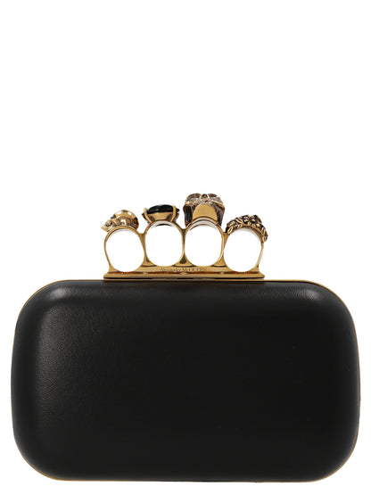 'Skull Four Ring’ clutch Clutch