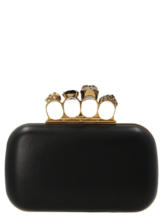 'Skull Four Ring’ clutch Clutch