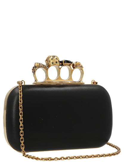 'Skull Four Ring’ clutch Clutch