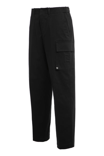 Cotton gabardine trousers RTW