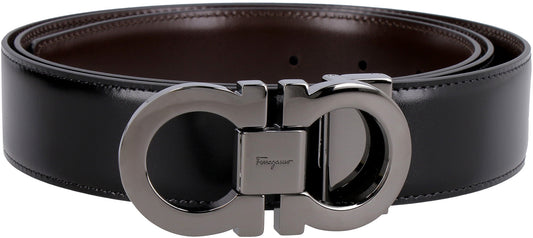 FERRAGAMO Gancini Reversible leather belt