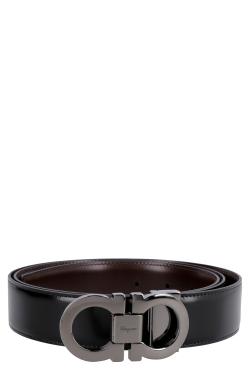 FERRAGAMO Gancini Reversible leather belt