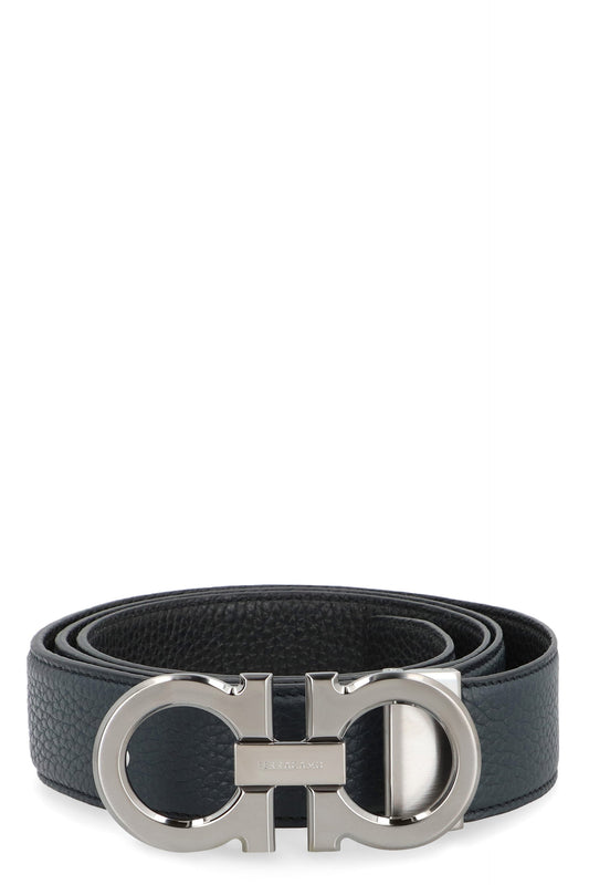 FERRAGAMO Gancini Reversible leather belt