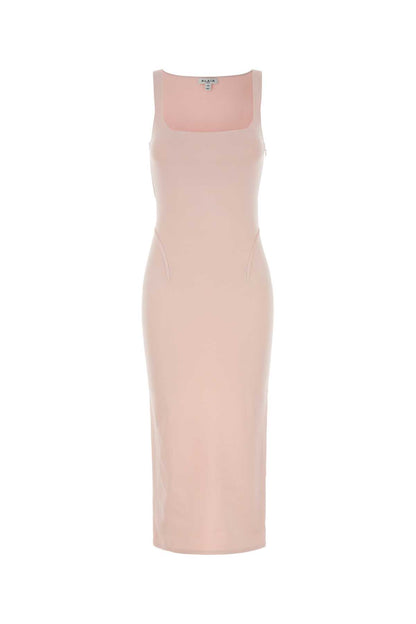 PENCIL DRESS SILK VISCOSE BLEND DRESSES