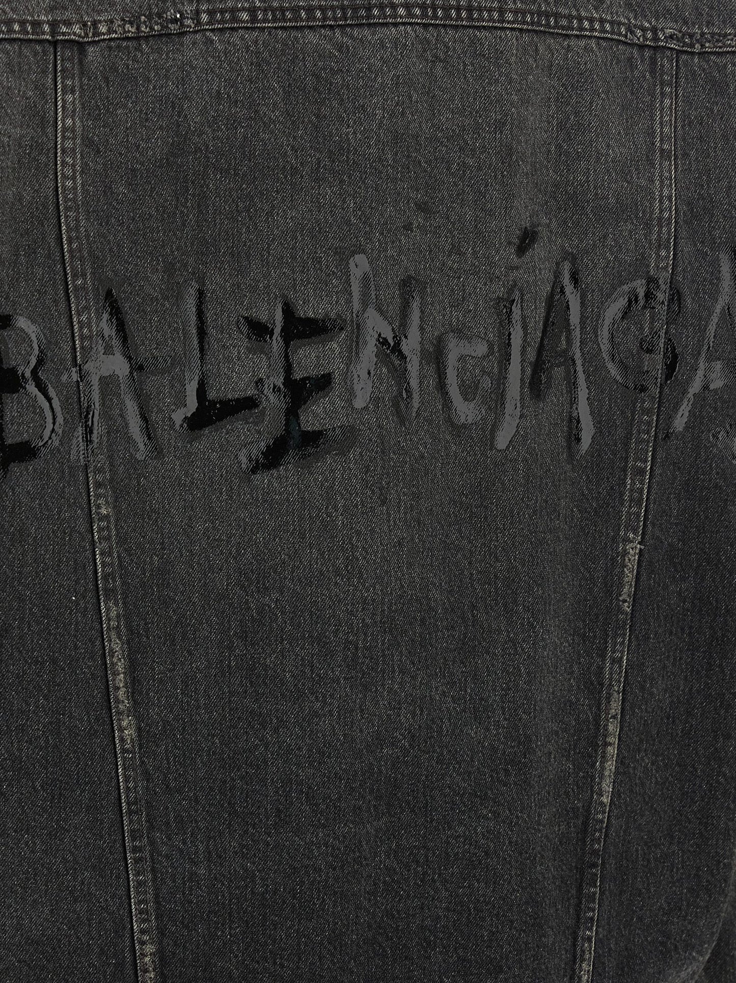 Denim jacket with used effect Casual jackets, parka
