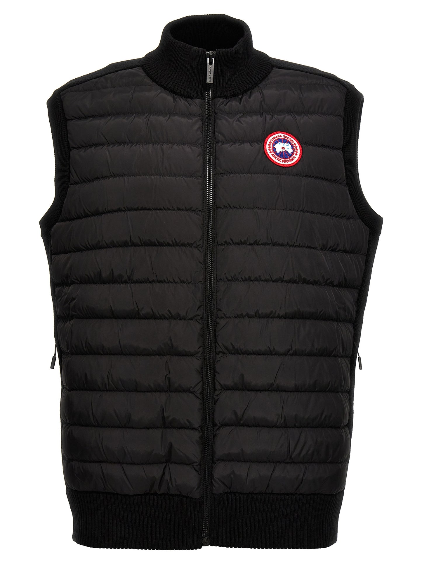 'HyBridge® Quilted KniKnit' vest Gilet