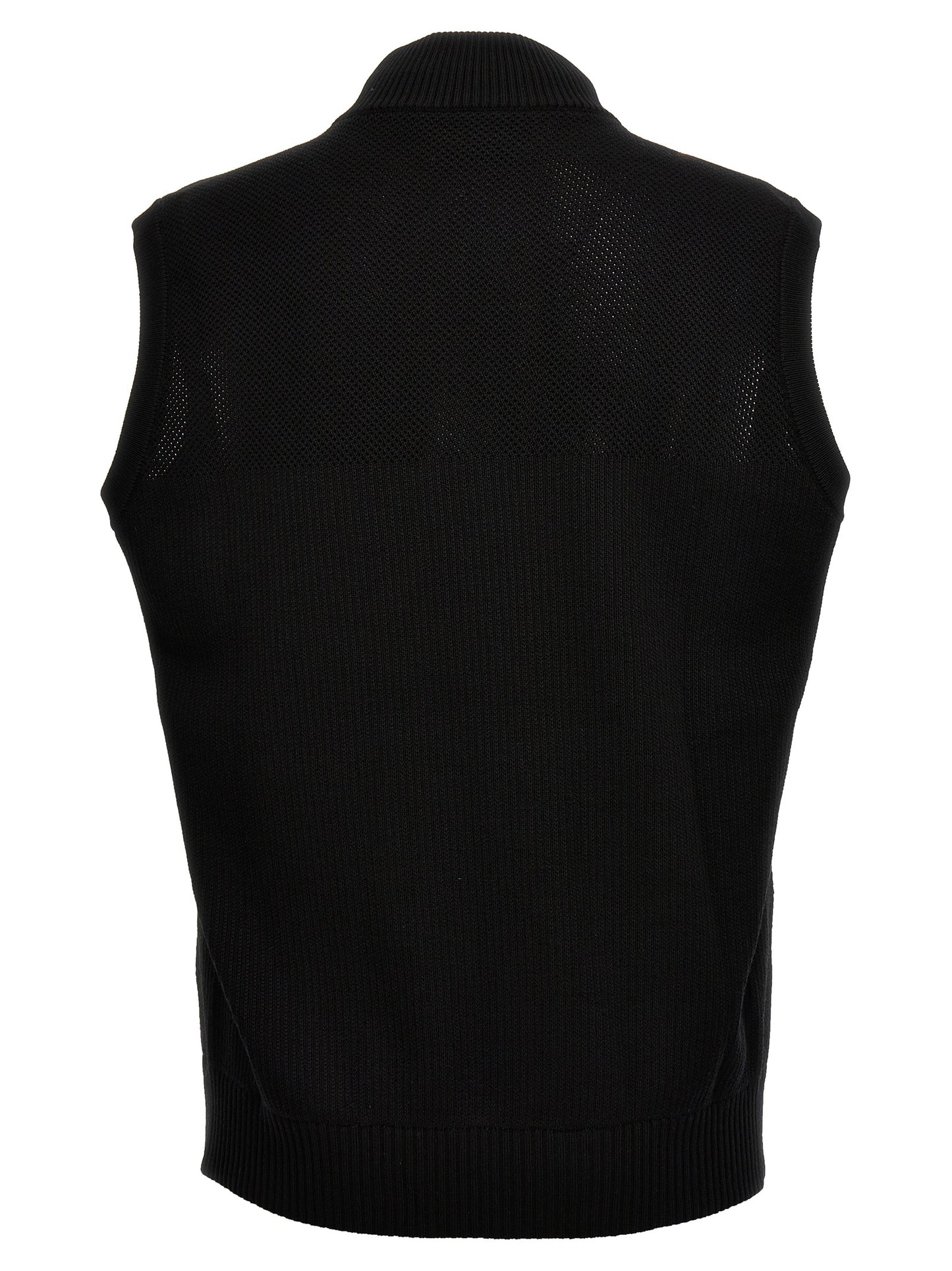 'HyBridge® Quilted KniKnit' vest Gilet