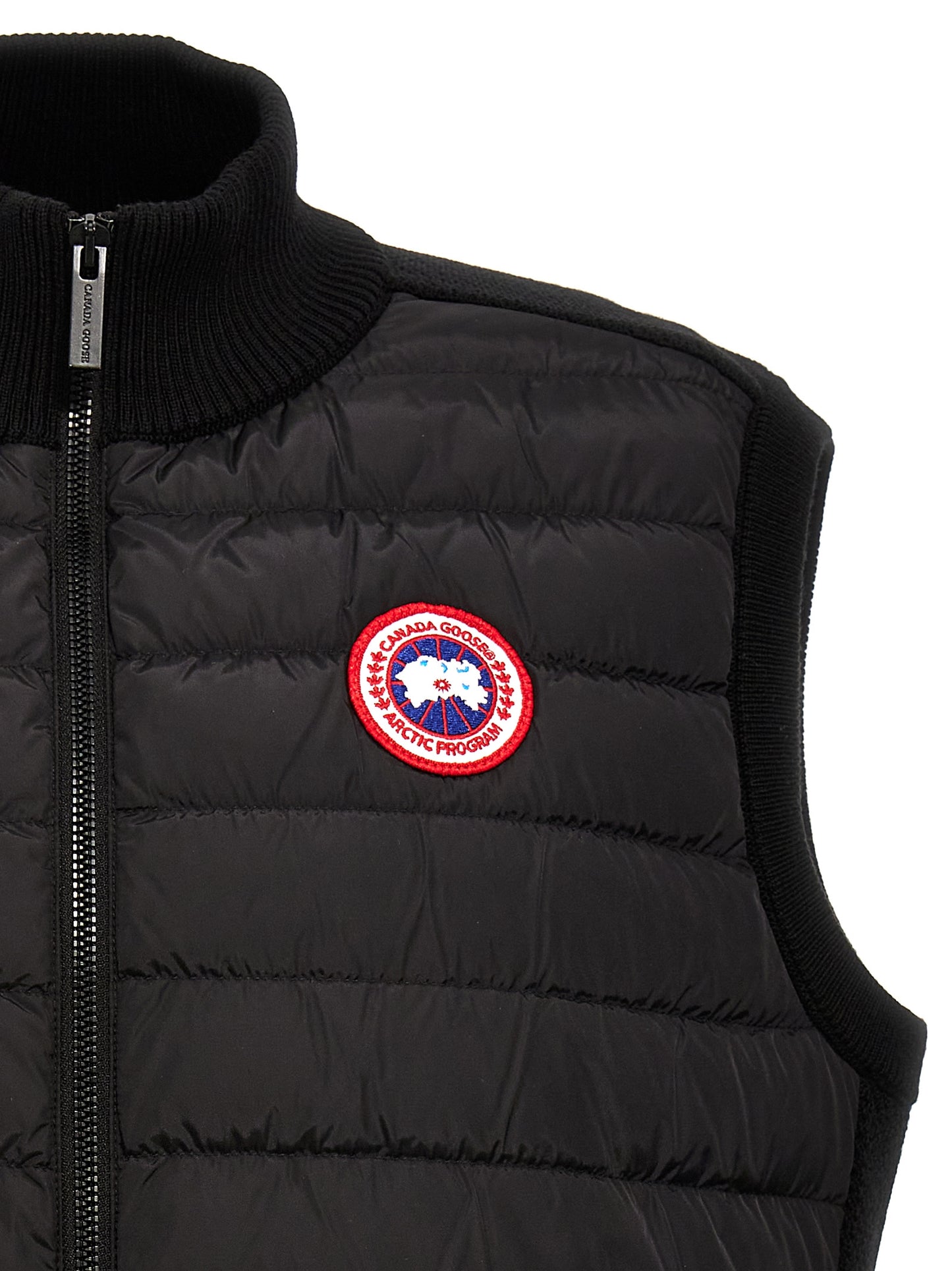 'HyBridge® Quilted KniKnit' vest Gilet