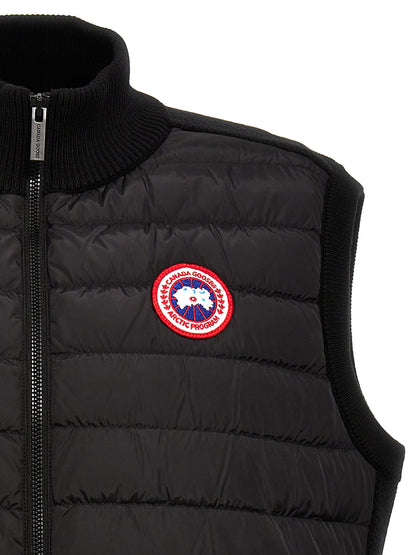 'HyBridge® Quilted KniKnit' vest Gilet