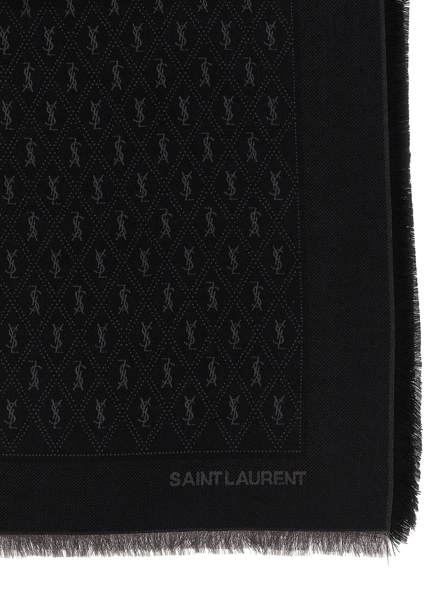 YSL monogram scarf Scarves, foulards
