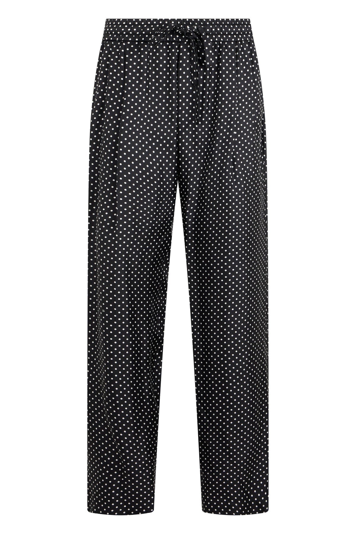 Polka dot pants with elastic waist RTW