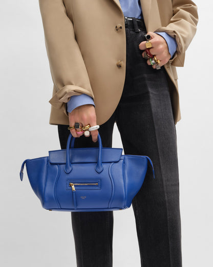 CELINE Small New Leather Luggage