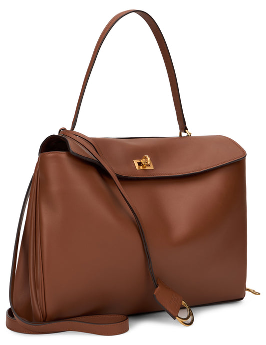 Shoulder bag in leather BAGS