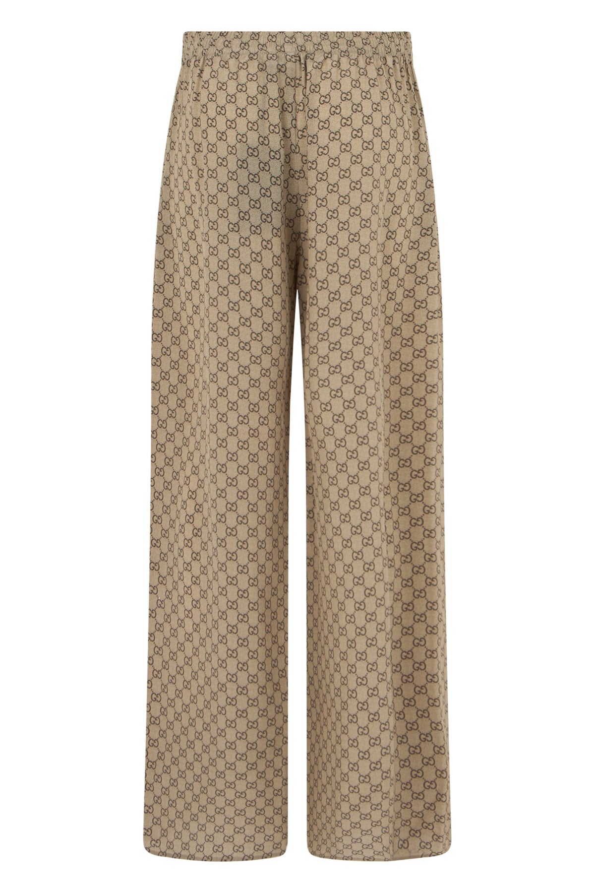 Loose silk crepe trousers RTW