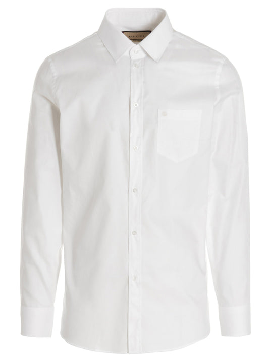 Double G embroidery shirt Shirt, blouse