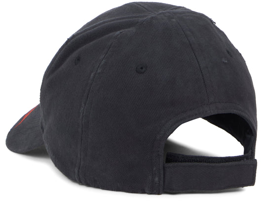 Cotton cap with curved visor ACC