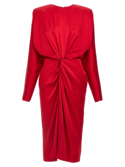 'Satin Twist Midi' dress Dresses