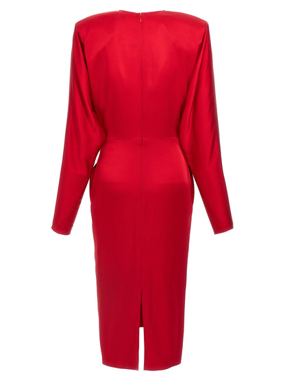 'Satin Twist Midi' dress Dresses